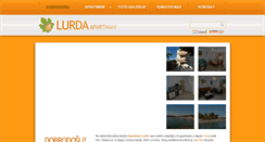 Desktop Screenshot of apartments-lurda-punat.com