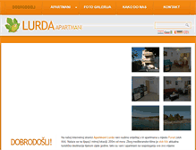 Tablet Screenshot of apartments-lurda-punat.com